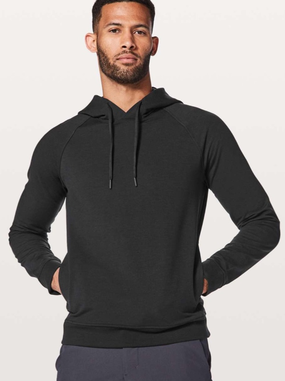 Lululemon City Sweat Pullover Hoodie Black Large